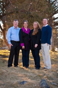 VanderZanden Family L-R Bruce, Peggy, Chana, Josh